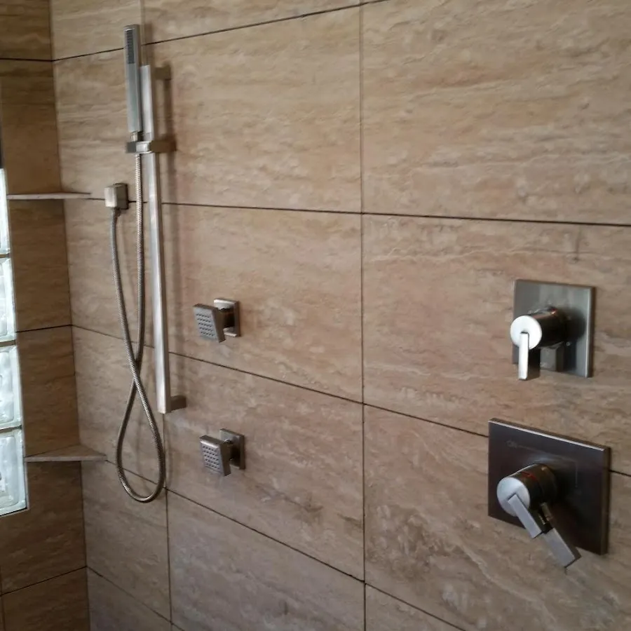 Shower fixture installation for Water Heater Replacement in West View